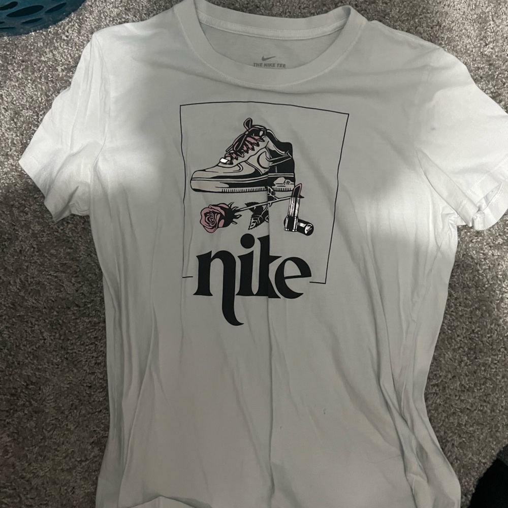 Nike  Air Force 1 Street Tee T Shirt Women Size L